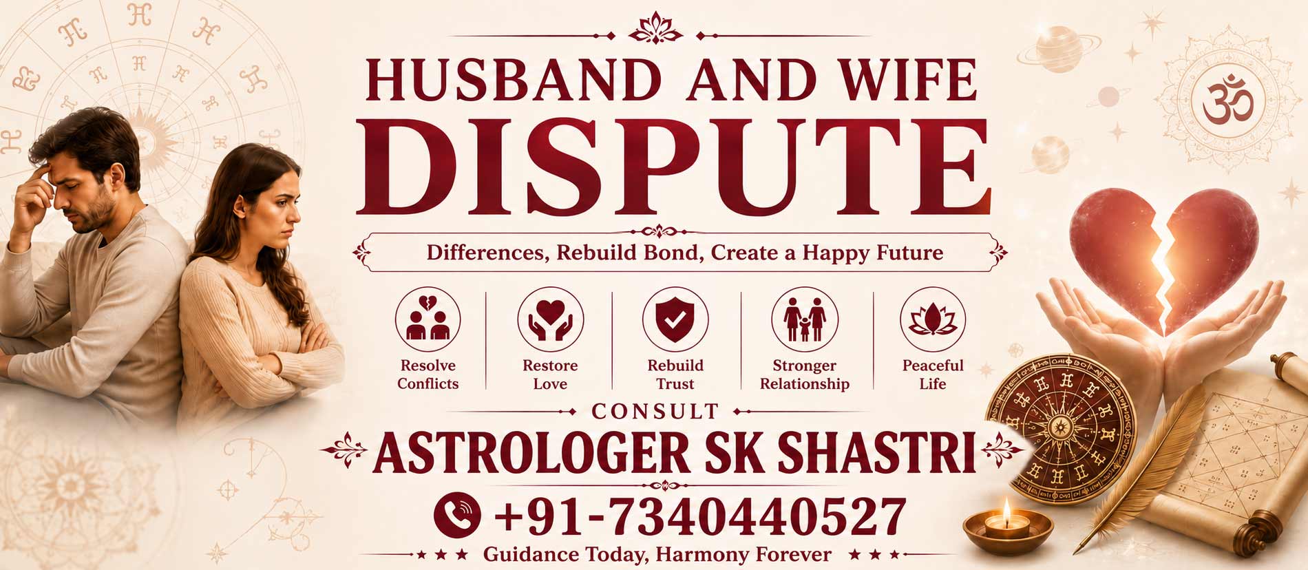 Astrologer S.K Shastri Ji +91-7340440527